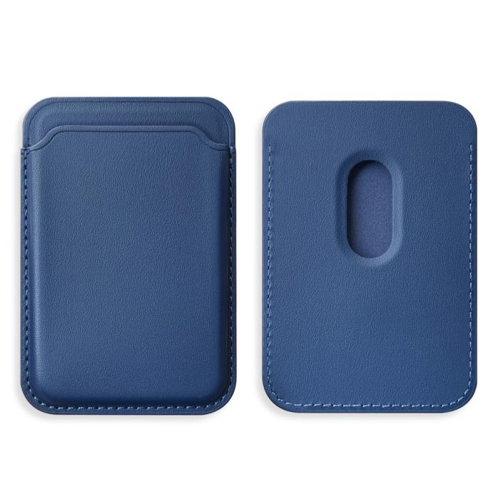 Bild 1, Magnetisk MagSafe Korthållare Safirblå