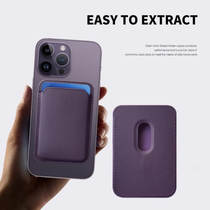 Bild 4, Magnetisk MagSafe Korthållare Safirblå