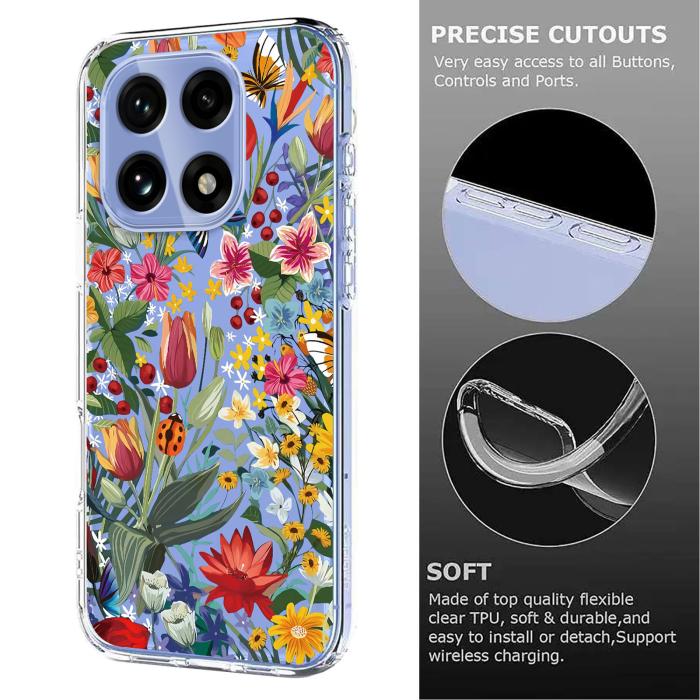 Bild 6, OnePlus 15 Skal TPU Med Tryck Blommor