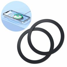 Joyroom 2-PACK MagSafe Magnetiska Metall Ringar Svart