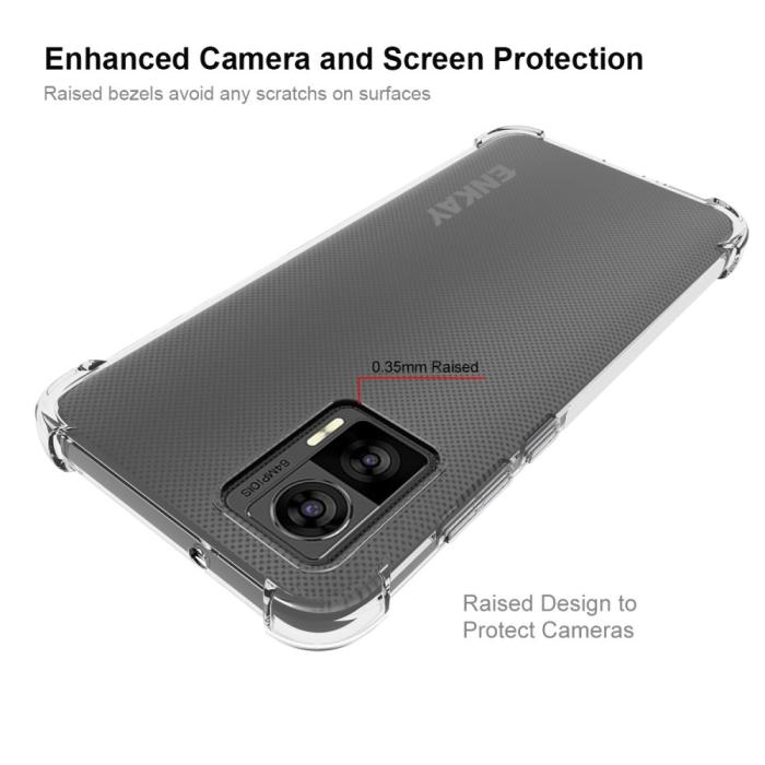 Bild 3, ENKAY Motorola Edge 30 Neo 5G Skal Shockproof Transparent