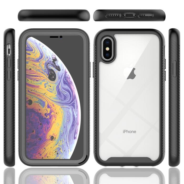 Bild 6, iPhone X/Xs Skal 360 Hybrid Defense Svart