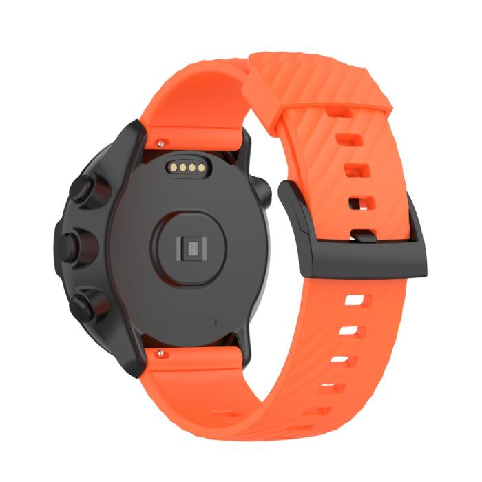 Bild 3, Silikon Armband För Suunto (24mm) Orange