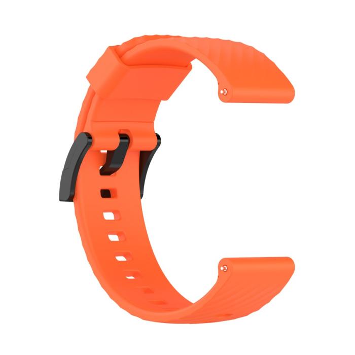 Bild 4, Silikon Armband För Suunto (24mm) Orange