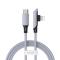 Baseus Elbow 18W PD 1.2m Lightning - USB-C Kabel - Lila