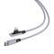 Baseus Elbow 18W PD 1.2m Lightning - USB-C Kabel - Lila