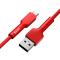 Baseus Silica Gel 2m 2A USB-C Kabel - Röd