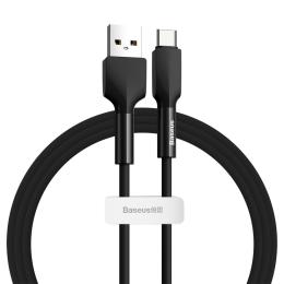 Baseus Silica Gel 2m 2A USB-C Kabel - Svart