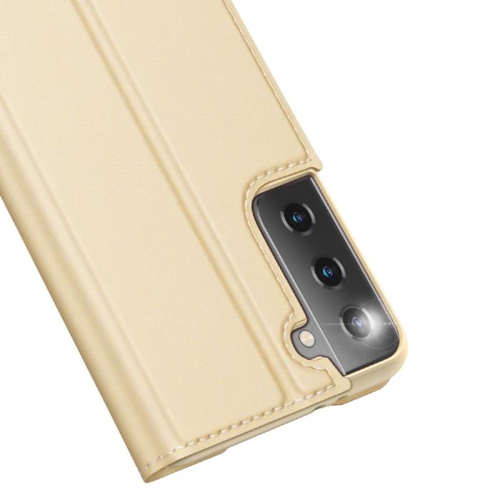 Bild 3, Samsung Galaxy S21 - DUX DUCIS Skin Pro Fodral - Guld