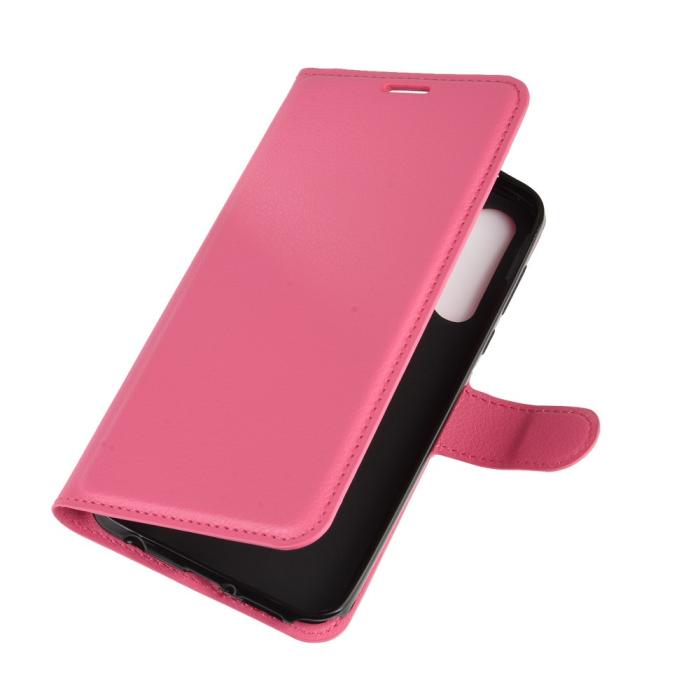 Bild 3, Motorola Moto G Pro - Litchi Plånboksfodral - Rosa