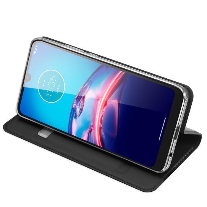 Bild 5, Motorola Moto E6s (2020) - DUX DUCIS Skin Pro Plånboksfodral - Svart