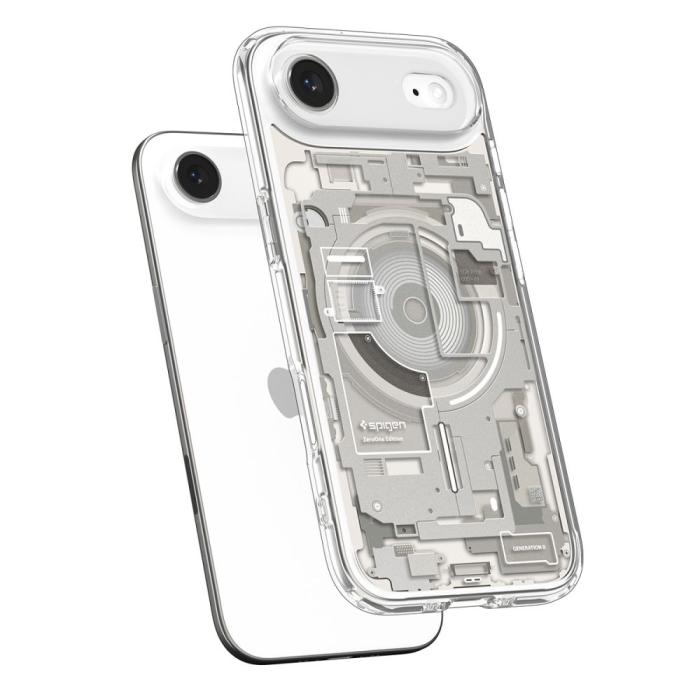Bild 5, Spigen iPhone Air Skal MagSafe Ultra Hybrid Zero One Titanium