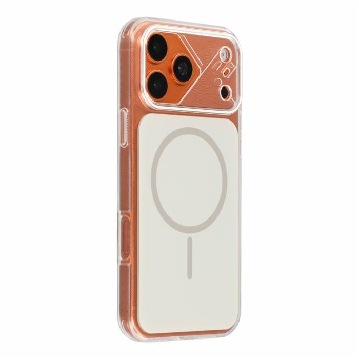 Bild 2, iPhone 18 Pro / 17 Pro Skal MagSafe Reptåligt Hybrid Grå
