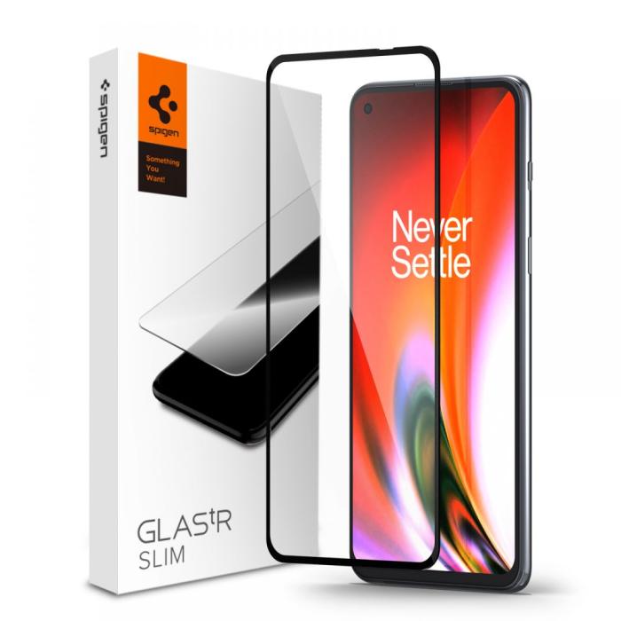 Bild 1, Spigen OnePlus 2T 5G / Nord 2 5G / Nord CE 5G Glas.tR Slim Skärmskydd