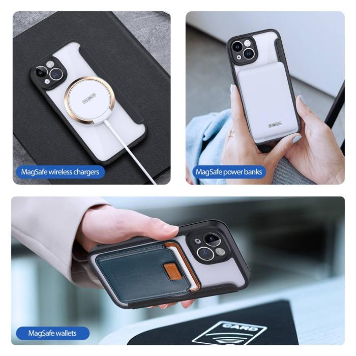 Bild 5, DUX DUCIS iPhone 14 Fodral MagSafe Skin X Pro Svart