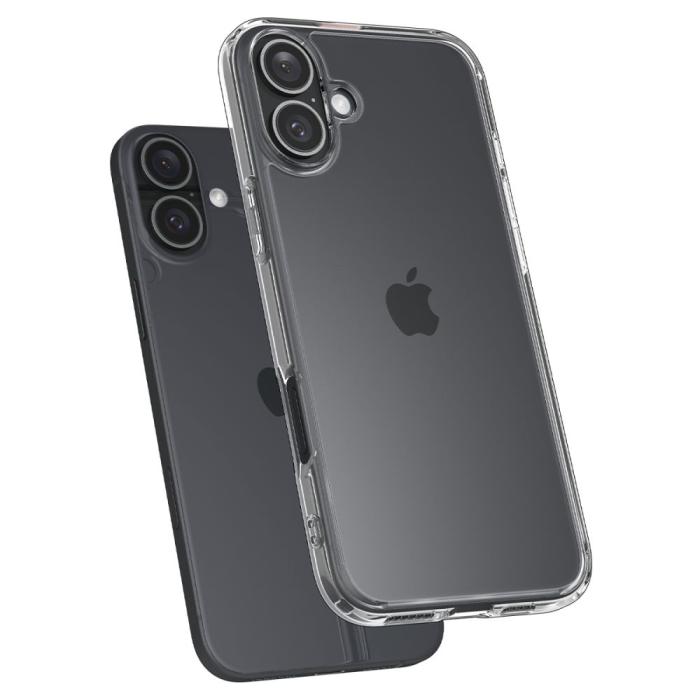 Bild 5, Spigen iPhone 16 Plus Skal Ultra Hybrid Crystal Clear
