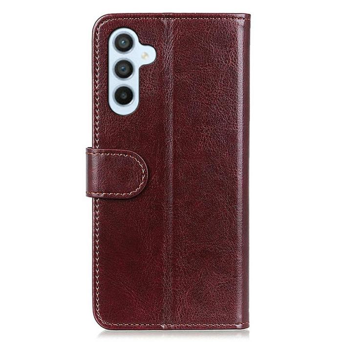 Bild 6, Samsung Galaxy A16 / A26 5G Fodral Crazy Horse Läder Brun
