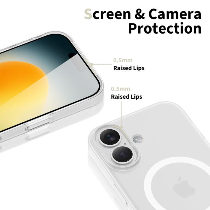 Bild 3, Tech-Protect iPhone 17 Skal MagSafe MagSlim Matt Vit
