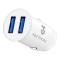 Tactical 2.4A Billaddare 2x USB Vit
