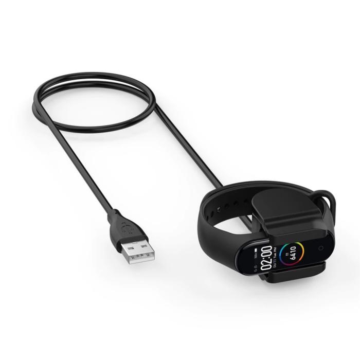 Bild 1, Tactical USB Laddare 30cm Xiaomi Mi Band 4 Svart