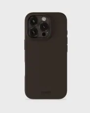 holdit iPhone 16 Pro Mobilskal Silikon Chocolate