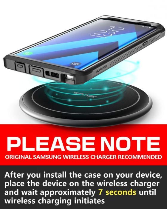 Bild 2, Supcase Galaxy Note 9 Skal Unicorn Beetle Pro Svart