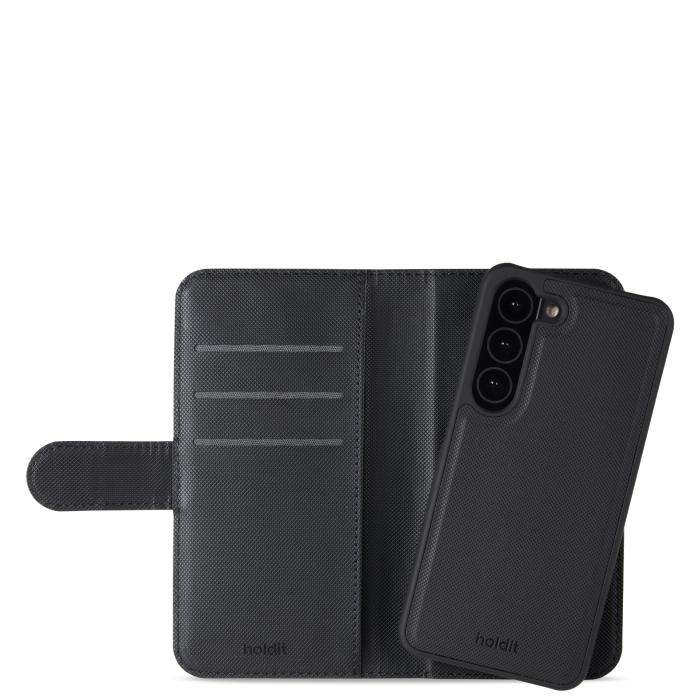 Bild 2, holdit Samsung Galaxy S23 2in1 Magnet Fodral / Skal Svart