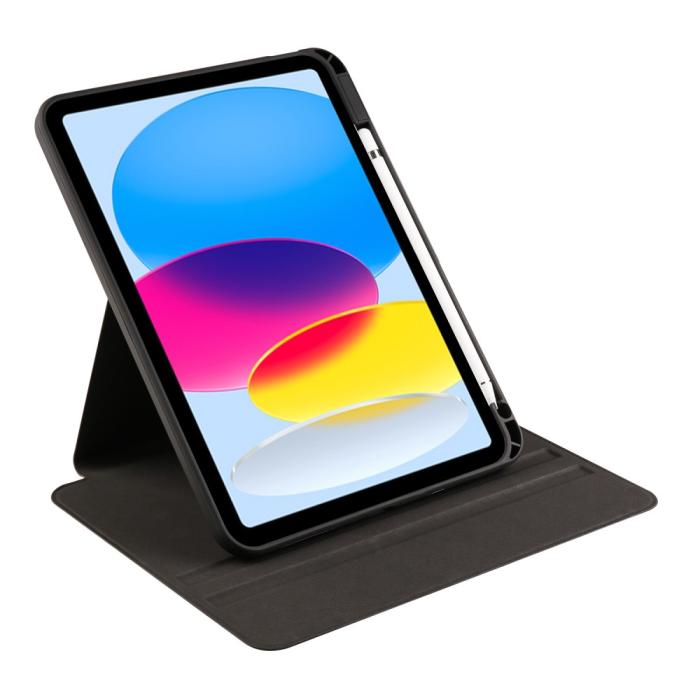 Bild 4, iPad Air 13 2026-2024 Fodral Hybrid Rotation Pennhållare Svart
