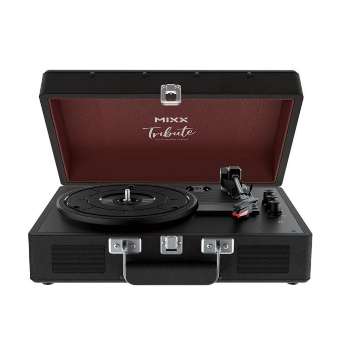 Bild 3, MIXX Vinylskivspelare Tribute Stereo Högtalare Svart