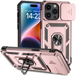 iPhone 15 Pro Max Skal CamShield Armor Ring Roséguld