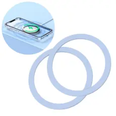 Joyroom 2-PACK MagSafe Magnetiska Metall Ringar Blå