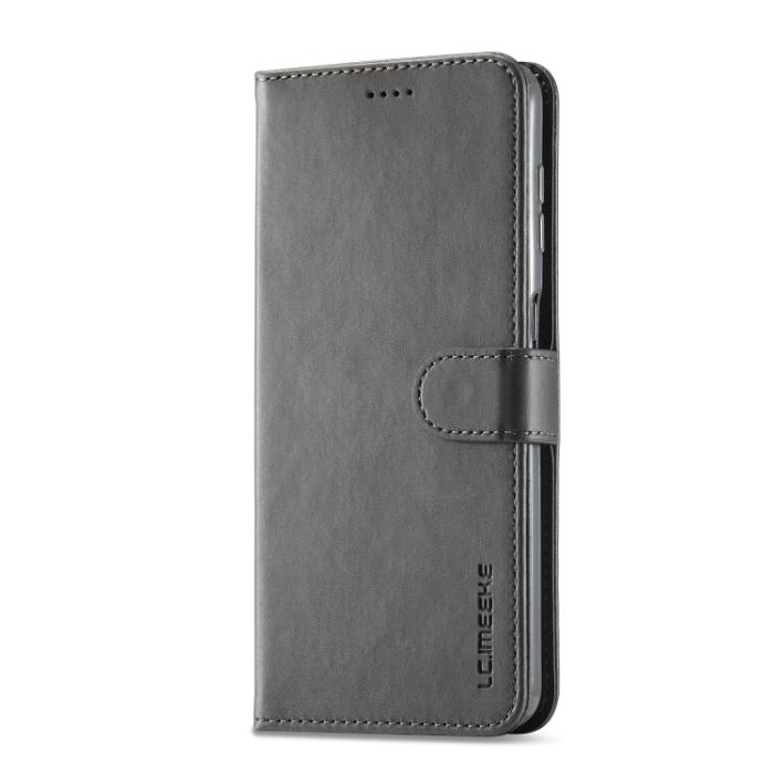 Bild 2, LC.IMEEKE Samsung Galaxy A24 5G Fodral Läder Grå