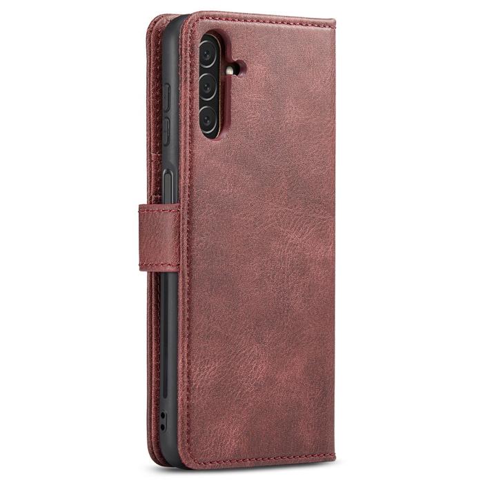 Bild 4, DG.MING Samsung Galaxy A04s / A13 5G 2in1 Magnet Fodral / Skal Vinröd