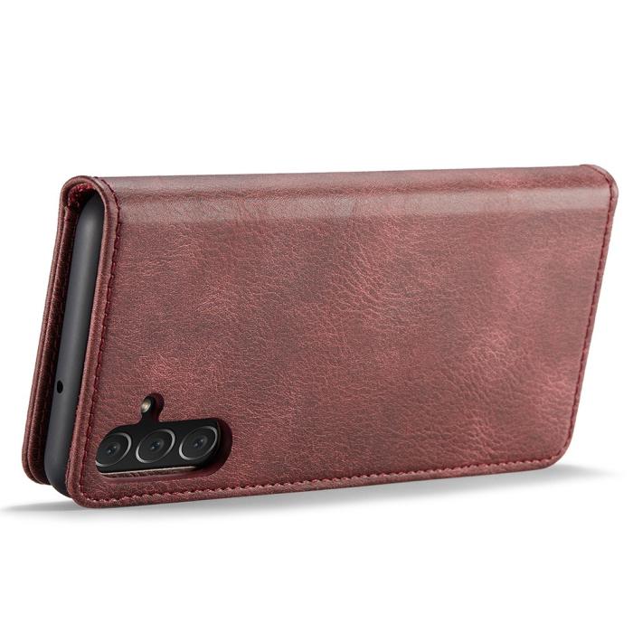Bild 6, DG.MING Samsung Galaxy A04s / A13 5G 2in1 Magnet Fodral / Skal Vinröd