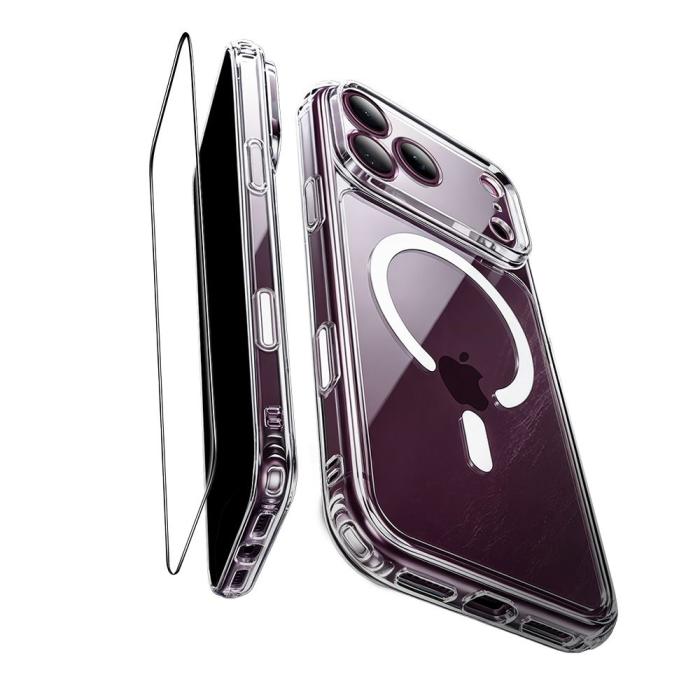 Bild 3, ESR iPhone 18 Pro / 17 Pro Skal & Skärmskydd MagSafe