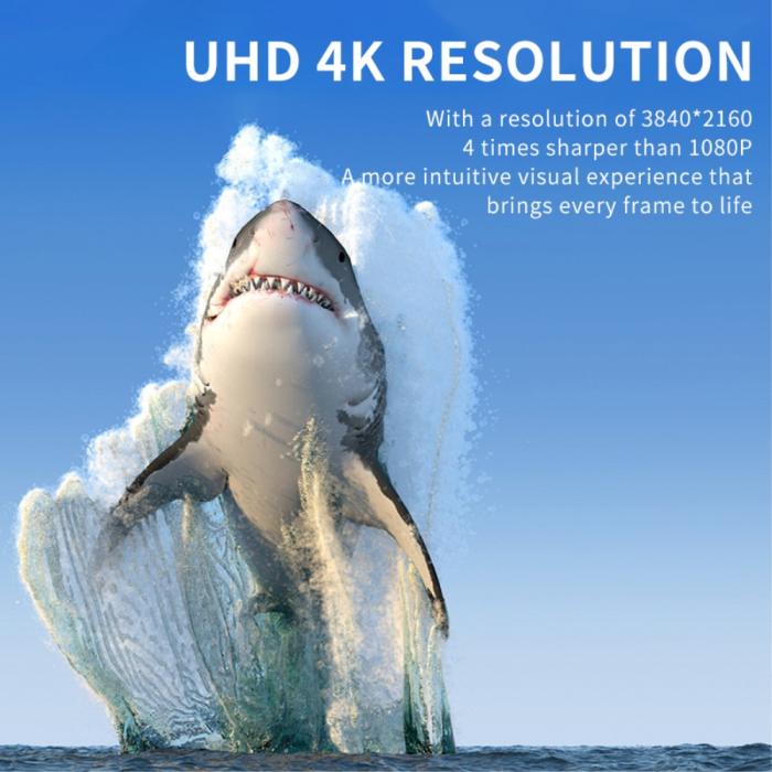Bild 2, JASOZ 1m Kabel DisplayPort 1.2 - DisplayPort 1.2 (2K@144Hz, 4K@60Hz) Svart