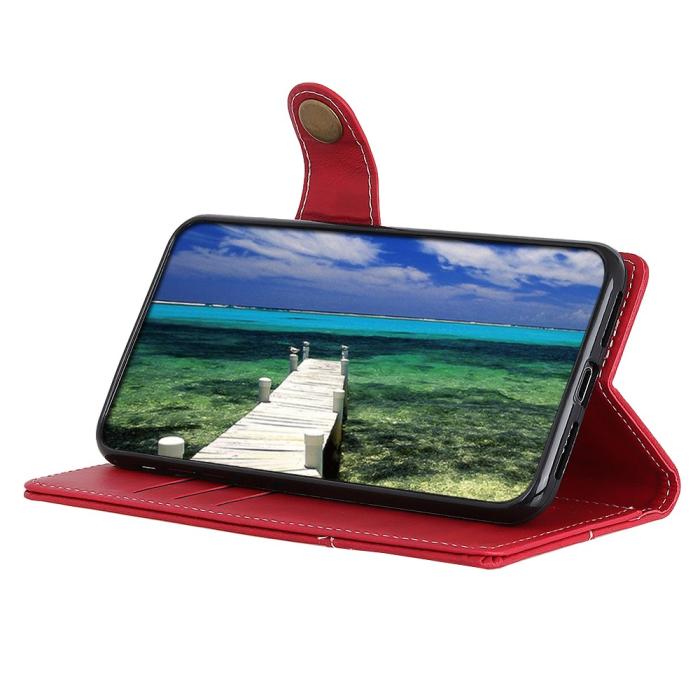 Bild 5, Sony Xperia Pro-I Fodral S-Line Läder Röd