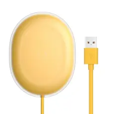 Baseus Jelly 15W Qi Trådlös Laddare - Gul