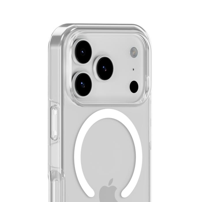 Bild 4, holdit iPhone 17 Pro Max MagSafe Mobilskal White/Transparent