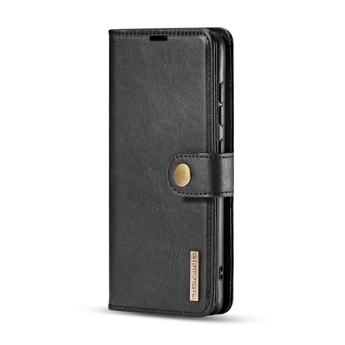 Bild 3, Samsung Galaxy A51 - DG.MING Plånboksfodral/Magnet Skal - Svart