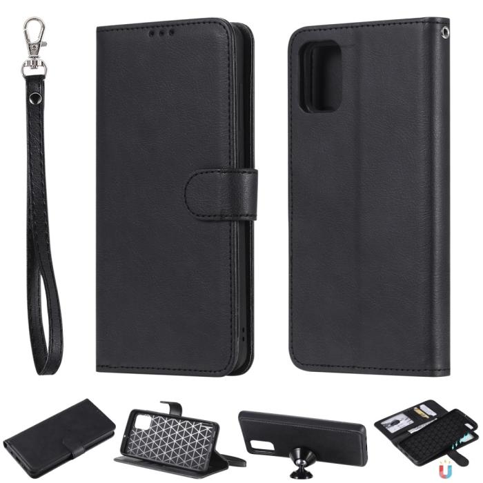 Bild 1, Samsung Galaxy A51 - 2in1 Magnet Skal / Plånboksfodral - Svart