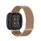 Milanese Loop Metall Armband Fitbit Versa 3/Fitbit Sense - Roséguld