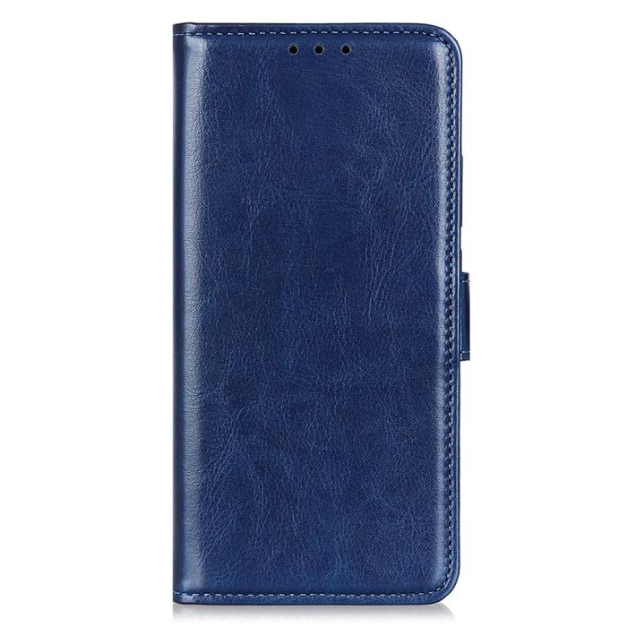 Bild 2, Samsung Galaxy A03 Fodral Crazy Horse Blå
