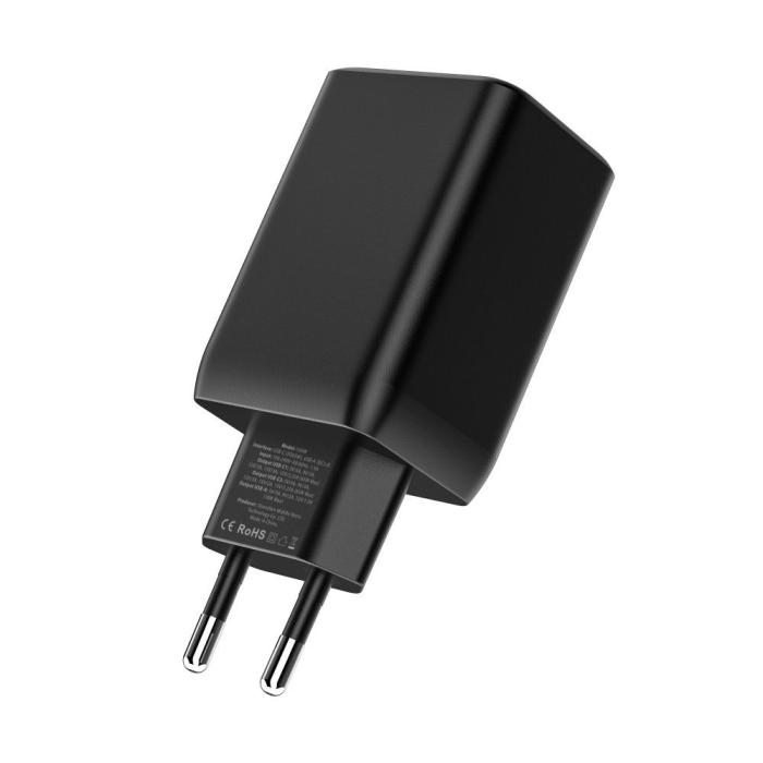 Bild 4, Tech-Protect 65W PD/QC Väggladdare 2x USB-C 1x USB-A Vit