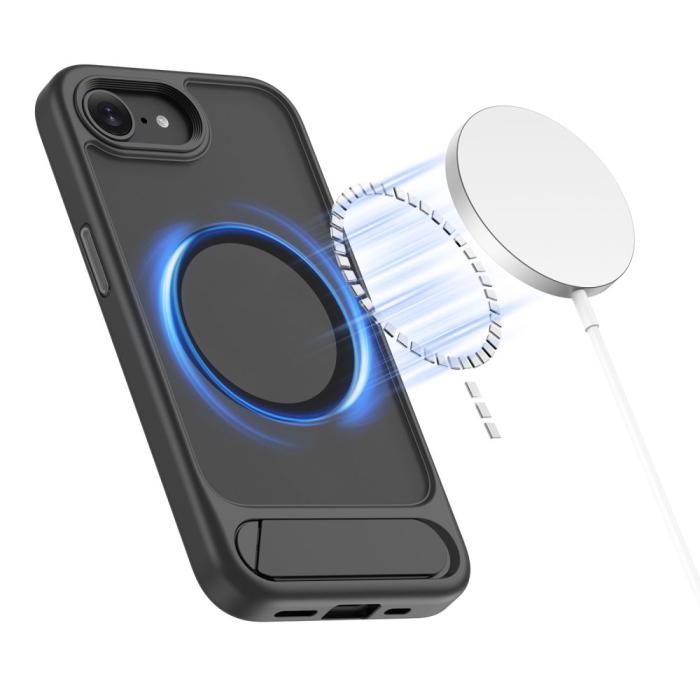 Bild 3, Tech-Protect iPhone 17e/16e Skal MagSafe MagRack Matt Svart