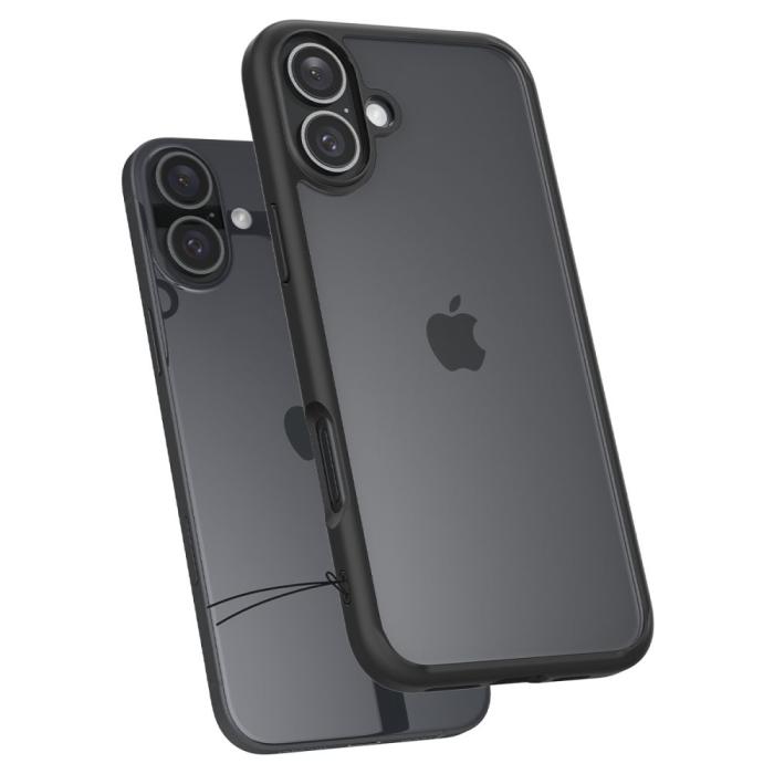 Bild 5, Spigen iPhone 16 Plus Skal Ultra Hybrid Matt Svart