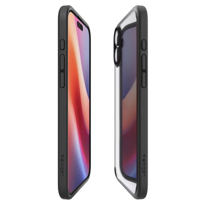 Bild 6, Spigen iPhone 16 Plus Skal Ultra Hybrid Matt Svart