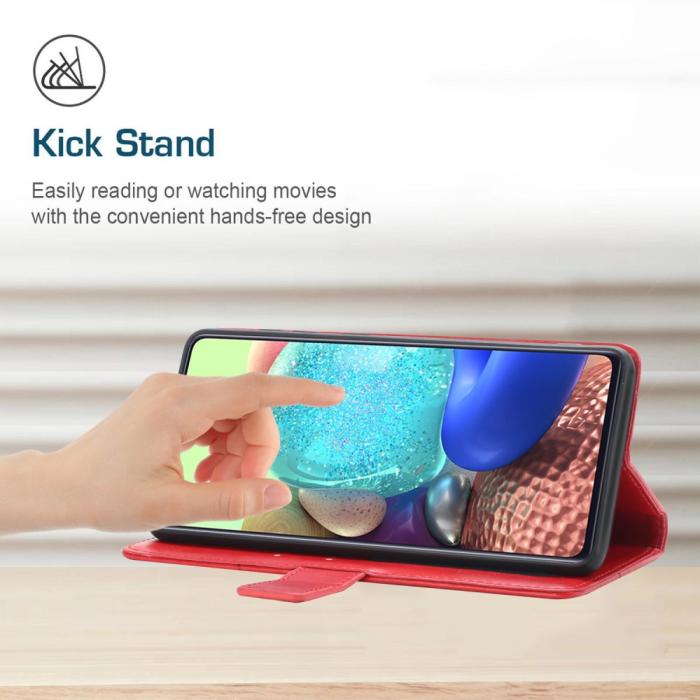 Bild 3, Xiaomi 13T / 13T Pro Fodral Y-Shape Röd