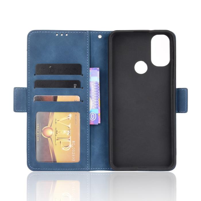 Bild 6, Motorola Moto E20 Fodral Med Avtagbart Kortfodral Blå
