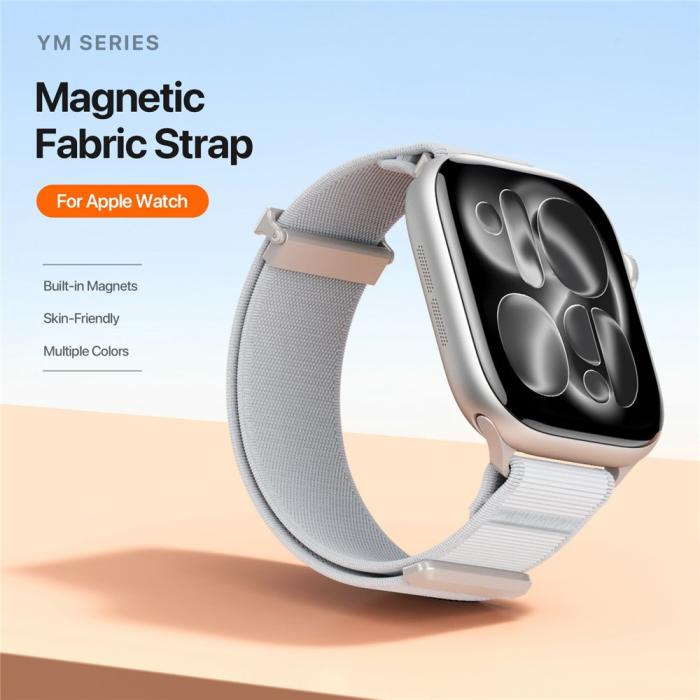 Bild 4, DUX DUCIS Apple Watch 42/44/45/46/49 mm Armband Magnetic Strap